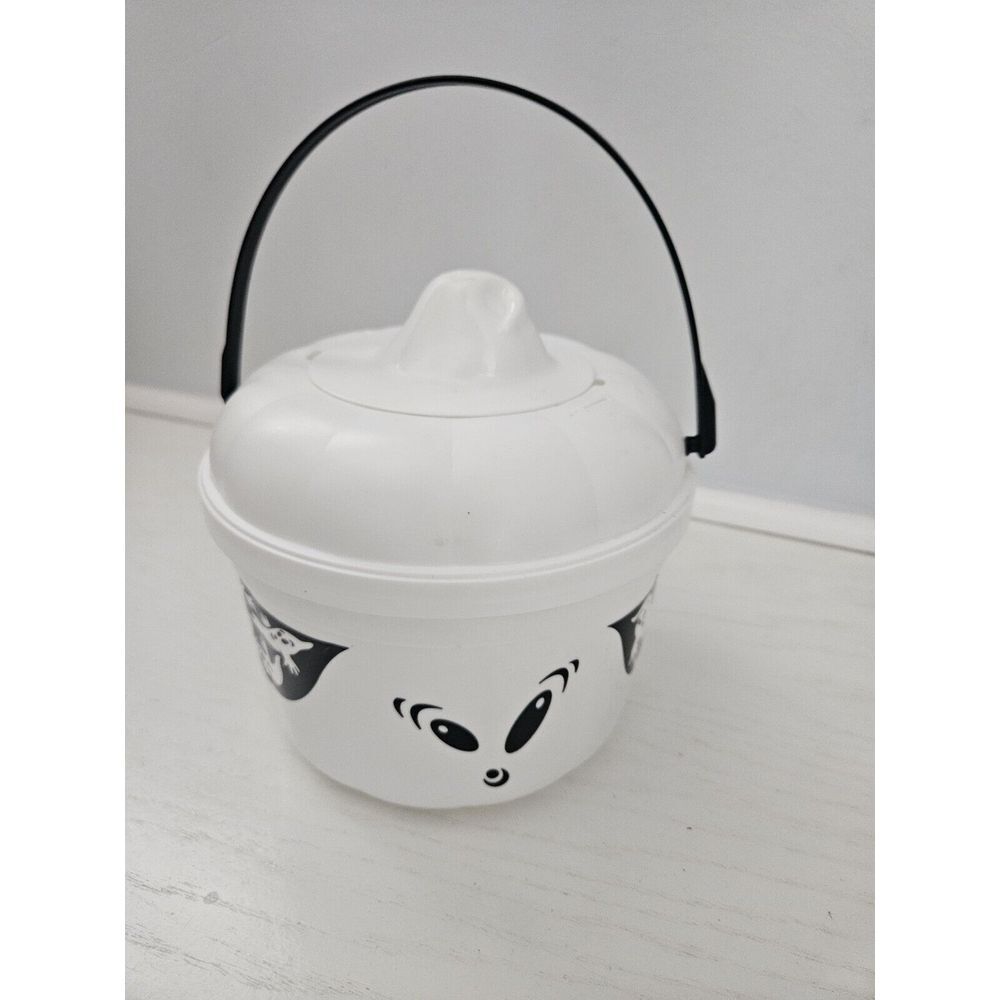 Vintage‎ 1991 McDonald's Ghost Halloween Bucket Candy Pail Happy Meal